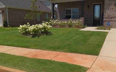 Photo of Madison S.'s yard after getting lawn care in Madison, AL