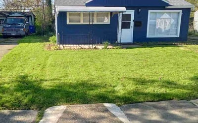 Photo of Pauline D.'s yard after getting lawn care in Burton, OH