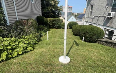 Photo of Dakota W.'s yard after getting lawn care in Mount Vernon, NY