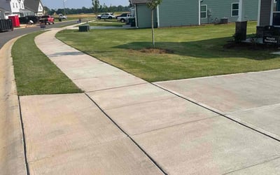 Photo of Nancy R.'s yard after getting lawn care in Benson, NC