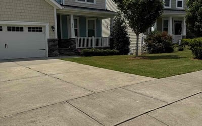 Photo of Frances A.'s yard after getting lawn care in Fort Washington, MD