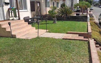 Photo of Brendan F.'s yard after getting lawn care in San Diego, CA
