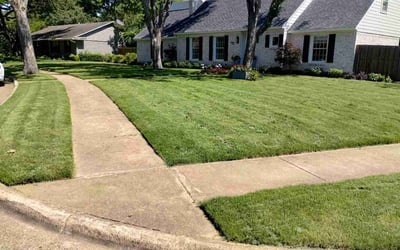 Photo of Erin R.'s yard after getting lawn care in Algonquin, IL