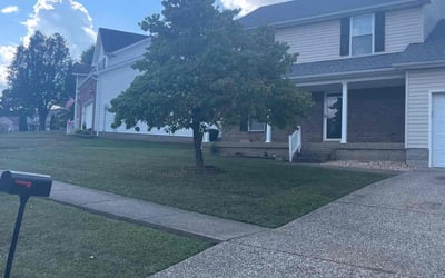 Photo of Keisha C.'s yard after getting lawn care in La Grange, KY