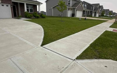 Photo of Brett W.'s yard after getting lawn care in Shelbyville, IN