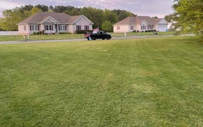 Photo of Timothy B.'s yard after getting lawn care in Salisbury, MD