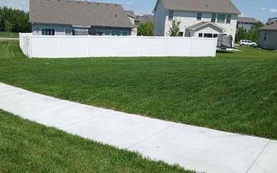 Photo of Bruce H.'s yard after getting lawn care in Council Bluffs, IA