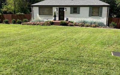 Photo of Diana K.'s yard after getting lawn care in Bethpage, TN
