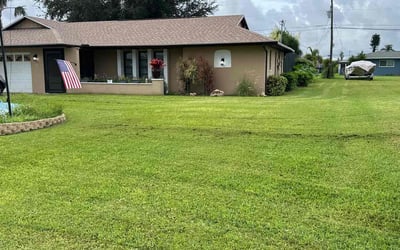 Photo of Ryan A.'s yard after getting lawn care in Olive Branch, MS