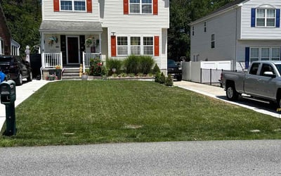 Photo of Phil W.'s yard after getting lawn care in Nottingham, MD