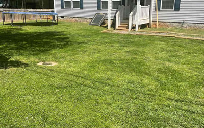 Photo of Spandana N.'s yard after getting lawn care in Huntersville, NC