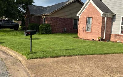 Photo of Timothy O.'s yard after getting lawn care in North Olmsted, OH