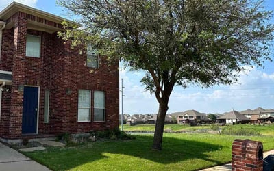 Photo of Jourdan P.'s yard after getting lawn care in Sachse, TX