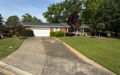 Photo of Andrew W.'s yard after getting lawn care in Fayetteville, NC