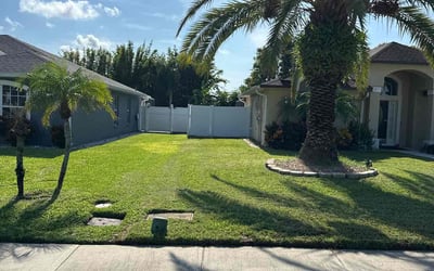 Photo of Tamara T.'s yard after getting lawn care in Omaha, NE