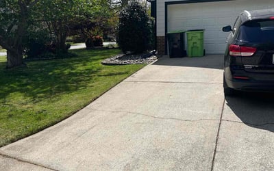 Photo of William A.'s yard after getting lawn care in Bel Air, MD
