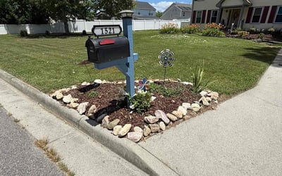 Photo of Liz B.'s yard after getting lawn care in Bel Air, MD