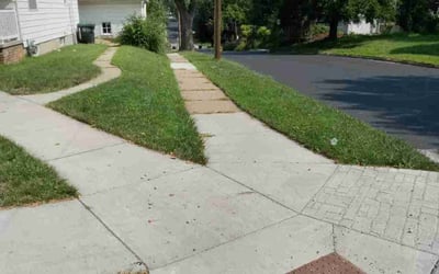 Photo of Lacey G.'s yard after getting lawn care in Lincoln, NE