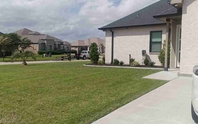 Photo of Adam Z.'s yard after getting lawn care in Slidell, LA