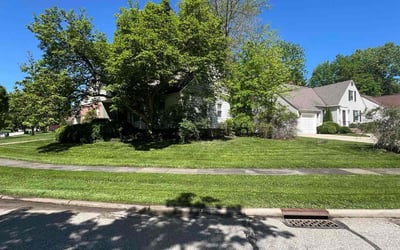 Photo of Thomas A.'s yard after getting lawn care in Highland, IN