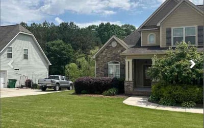 Photo of Brenda B.'s yard after getting lawn care in Ringgold, GA