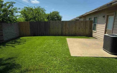 Photo of Milad R.'s yard after getting lawn care in Woonsocket, RI