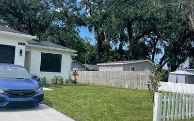 Photo of Camile I.'s yard after getting lawn care in Brea, CA