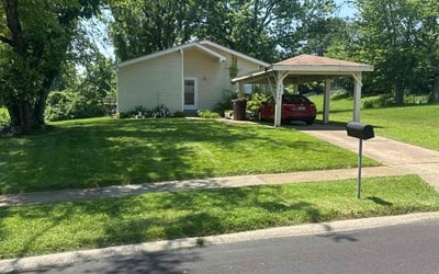 Photo of Irwin H.'s yard after getting lawn care in Edwardsville, IL