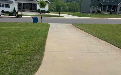 Photo of Gail B.'s yard after getting lawn care in Calabash, NC