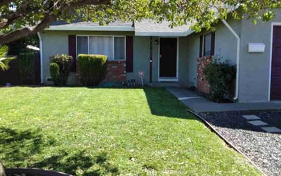 Photo of Bridget W.'s yard after getting lawn care in Fairfield, CA