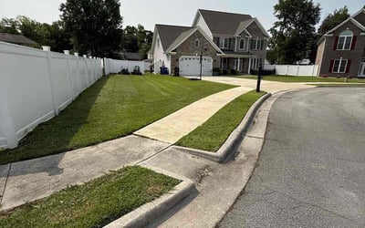 Photo of Marquis L.'s yard after getting lawn care in Humble, TX