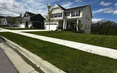 Photo of Mary T.'s yard after getting lawn care in Richwood, OH
