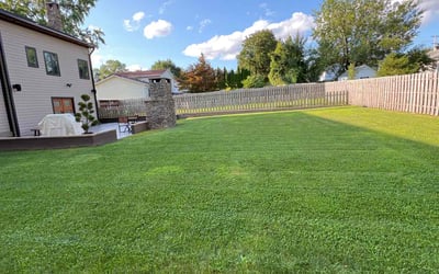 Photo of Elizabeth P.'s yard after getting lawn care in Brunswick, NY