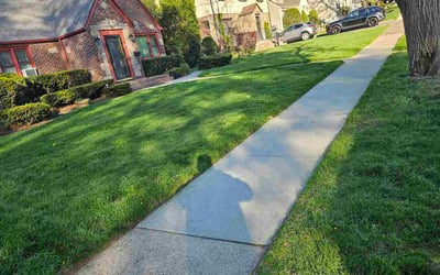 Photo of Tony P.'s yard after getting lawn care in Mount Laurel, NJ