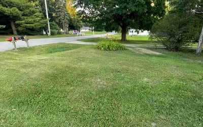 Photo of Zack T.'s yard after getting lawn care in Sapulpa, OK