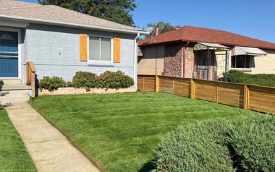 Photo of Hyun Chu C.'s yard after getting lawn care in Denver, CO