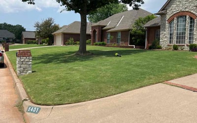 Photo of Elizabeth B.'s yard after getting lawn care in Blountville, TN