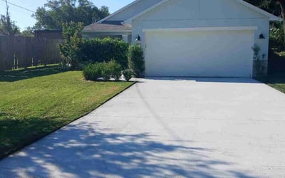 Photo of Ashley G.'s yard after getting lawn care in Westbrook, ME