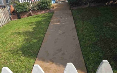 Photo of Alicia D.'s yard after getting lawn care in Fallbrook, CA