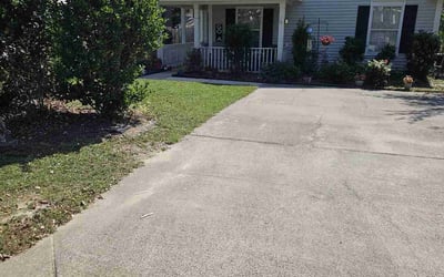 Photo of "Kim P.'s yard after getting lawn care in Columbia, SC