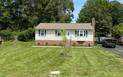 Photo of Nicklas M.'s yard after getting lawn care in Stafford, VA