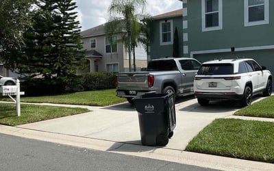 Photo of Jeighla D.'s yard after getting lawn care in Gibsonton, FL