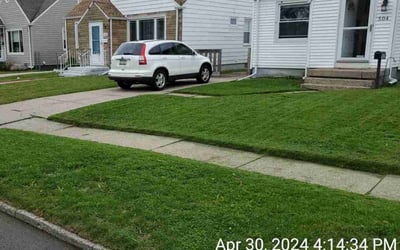 Photo of Virgil D.'s yard after getting lawn care in Marietta, GA