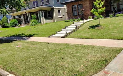 Photo of Andrea V.'s yard after getting lawn care in Bluefield, WV