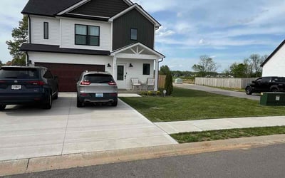 Photo of Maciej D.'s yard after getting lawn care in Loveland, OH