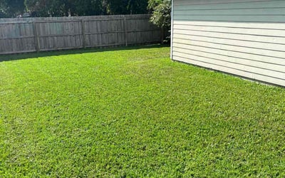 Photo of Katherine R.'s yard after getting lawn care in Keystone Heights, FL