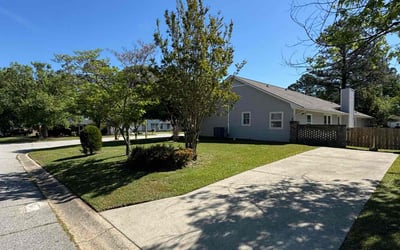 Photo of Julio B.'s yard after getting lawn care in Fayetteville, NC