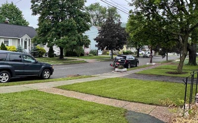 Photo of Ahmed B.'s yard after getting lawn care in Centreville, VA