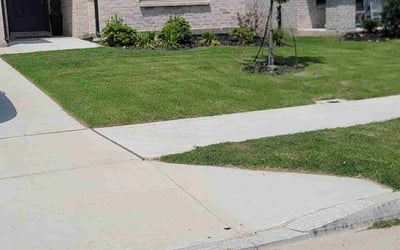 Photo of Adam B.'s yard after getting lawn care in Hull, MA