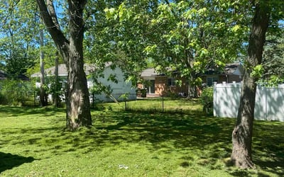 Photo of Cynthia R.'s yard after getting lawn care in Justice, IL